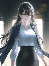 微笑み