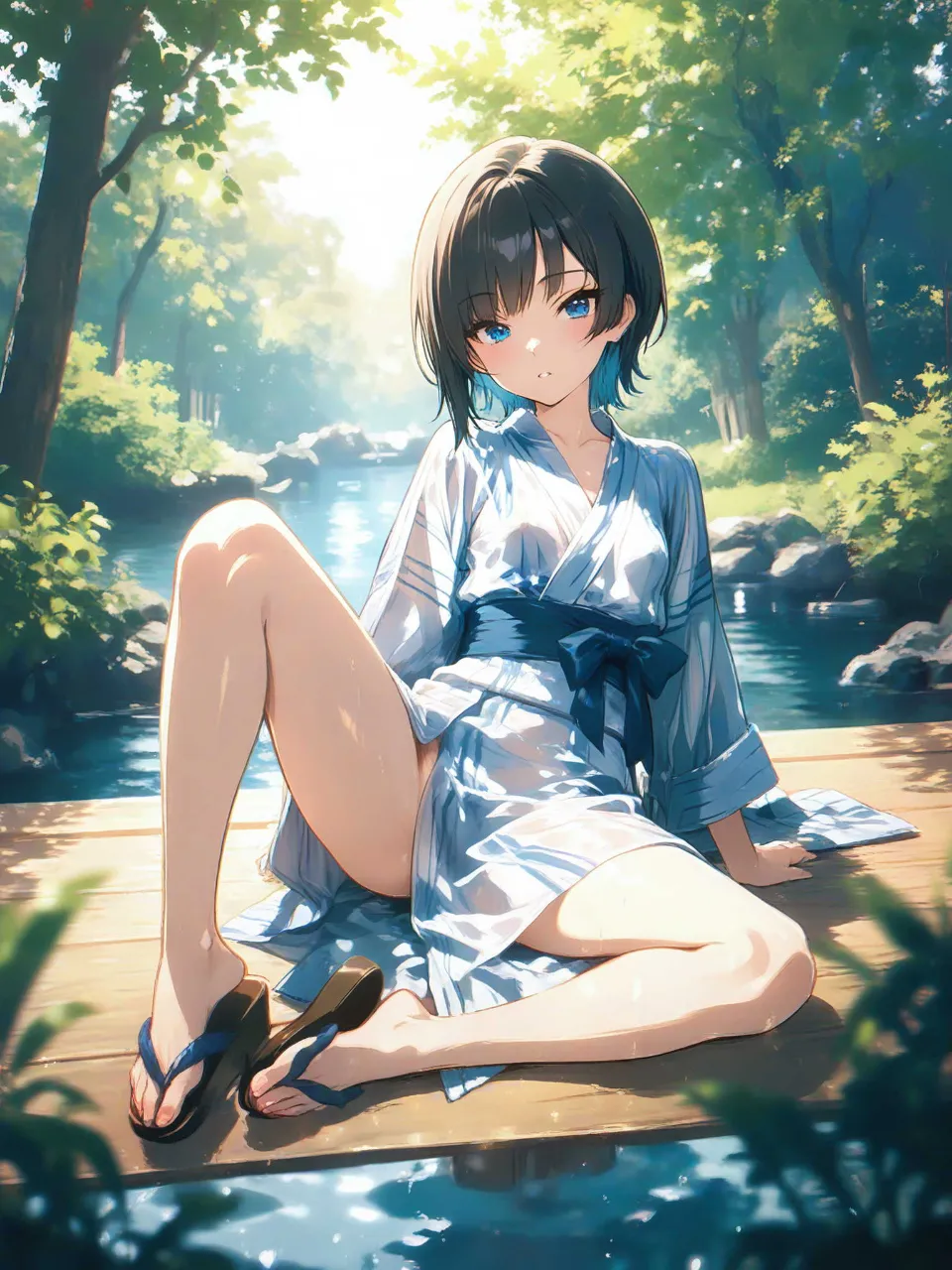 光と影のアニメ