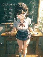 「お待たせー委員ちょ…う?!」 — 委員長イラストのAIイラスト|SUPPART