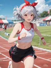 短距離走
