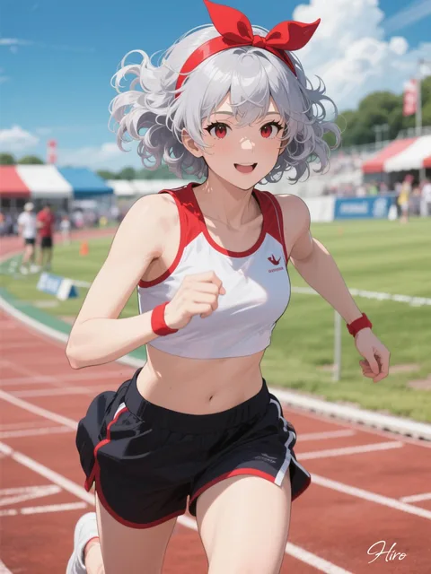 短距離走
