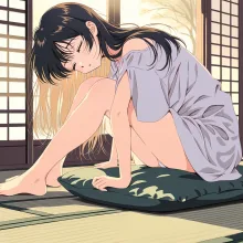 眠りにまかせて — えとせとらさんのAIイラスト