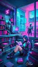 アーバンライブラリー — SUPP647458さんのAIイラスト