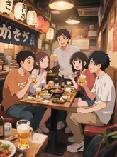 呑んで食べて楽しいひと時