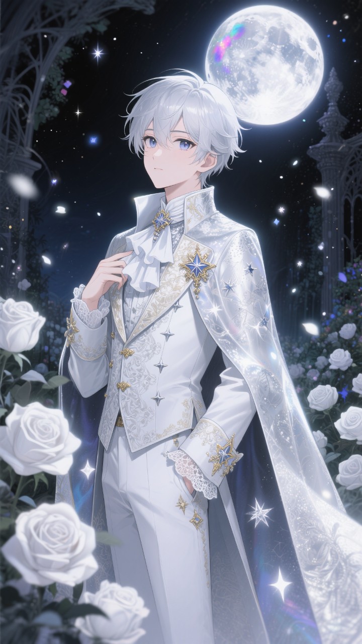 月光の美少年