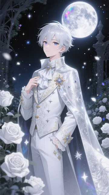 月光の美少年