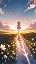 走る子 — SUPP587421148さんのAIイラスト