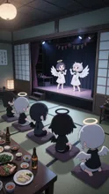静かな忘年会