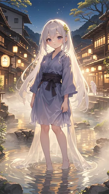 温泉街♨️の幽霊