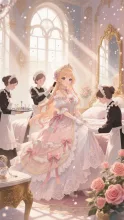 おひめさまの朝支度·チャレンジ の投稿作品