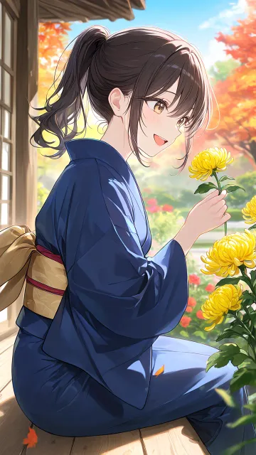 P 重陽の花