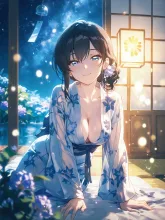 蚊帳の中の浴衣美人·夢見る夏の夜 の受賞作品