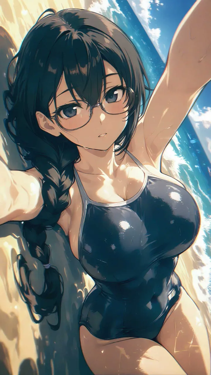 水着 — わらび餅さんのAIイラスト