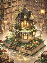 The house in book