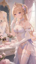 おひめさまの朝支度