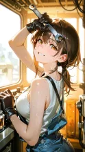 サロペット·肩ひもをゆるめて の投稿作品