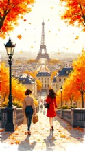 Paris aux couleurs d’automne