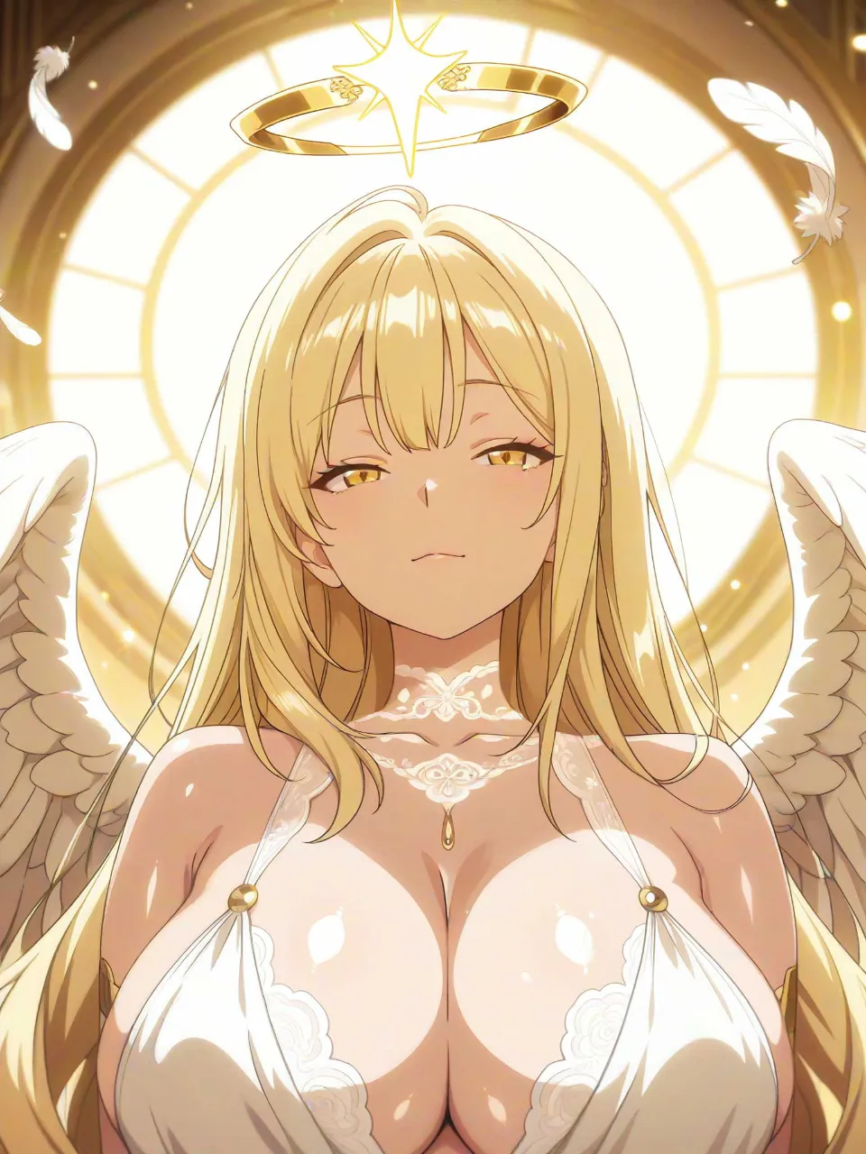 舞い降りる天使 — ぱわるぅさんのAIイラスト