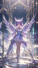 鏡ね姫 — リトルさんのAIイラスト