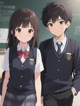 双子が仲良く高校生になりました