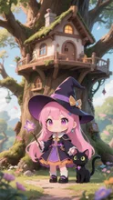 魔女っ娘💕アタシん家だよ❤️