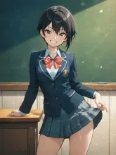 委員長 vs 転校生·教室の二人 の投稿作品