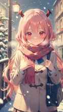 初雪の悪魔ちゃん