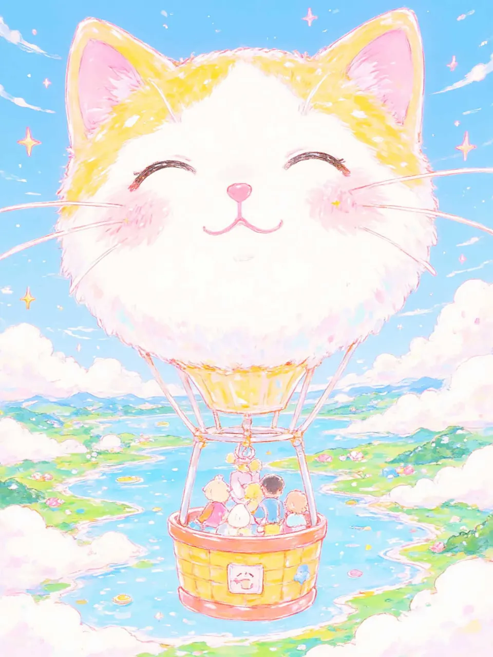 猫気球で冒険にゃ!