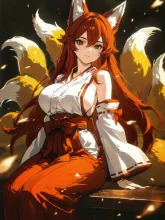 狐巫女（九尾ver）