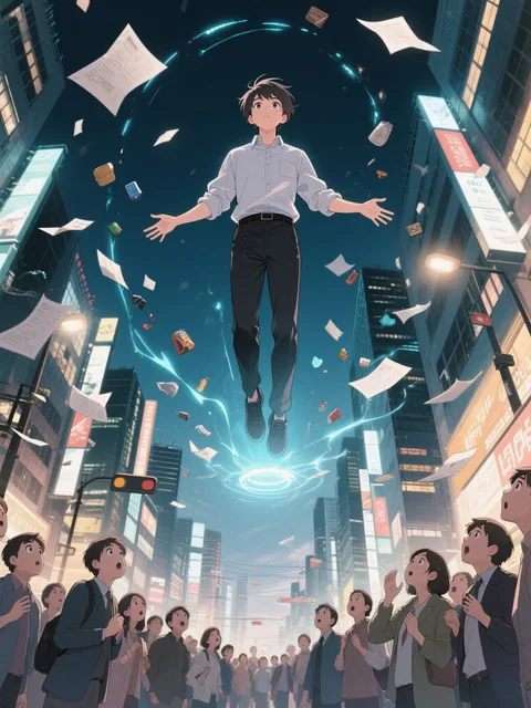 空中浮遊イリュージョン👍