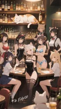 Cat girl paradise — The Edge80さんのAIイラスト