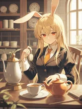 画像生成チャレンジ·兎耳少女 の投稿作品