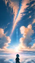 蒼穹を見上げて