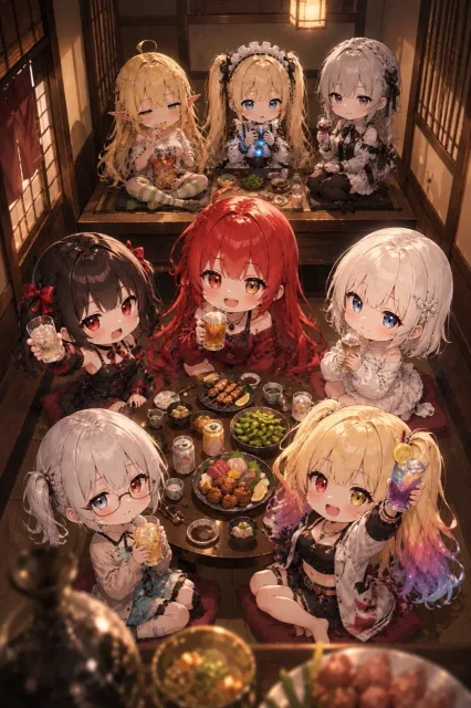 ほろ酔いと言うか、宴会w