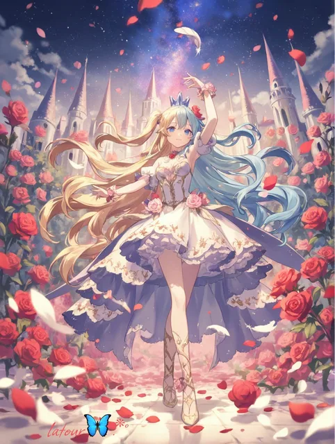幻月の再光 - 画像生成チャレンジ / latour🦋ིྀʾʾ