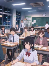 昼に仕事をして夜間学校に、お疲れ様です