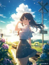 初夏の制服·チャレンジ の投稿作品