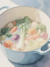 画像生成チャレンジ·鍋 の投稿作品