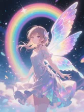 虹色の翼