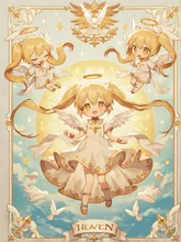 天使ちゃん✨カードっぽくなっちゃった(´>∀<｀)ゝ