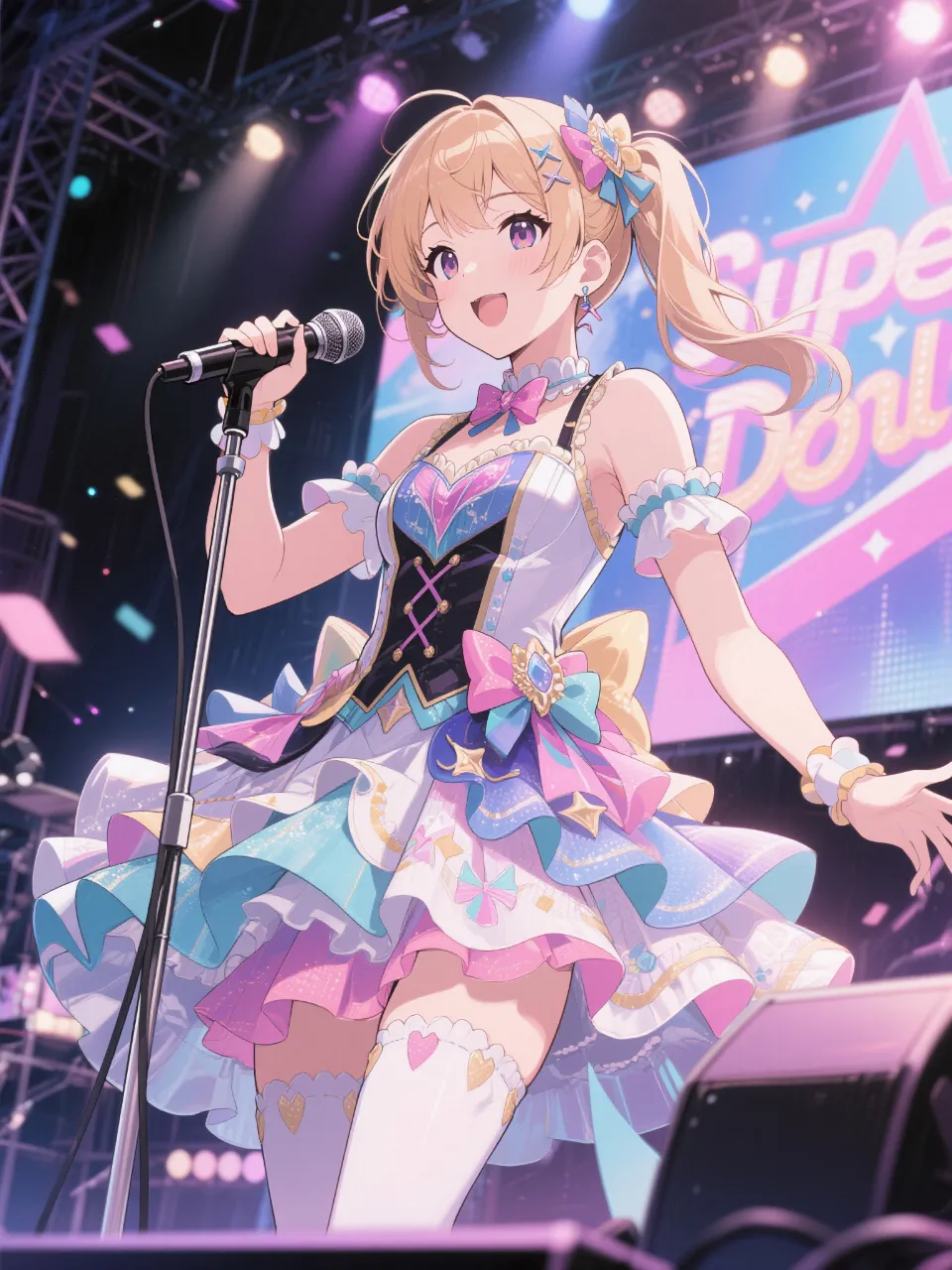 スーパーアイドルステージデビュー!