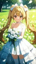 純白の黄色 — 花束イラストのAIイラスト|SUPPART
