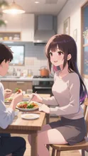 新婚生活スタート　「どう？ちゃんと“美味しい”でしょ？」…「うん、完璧。」