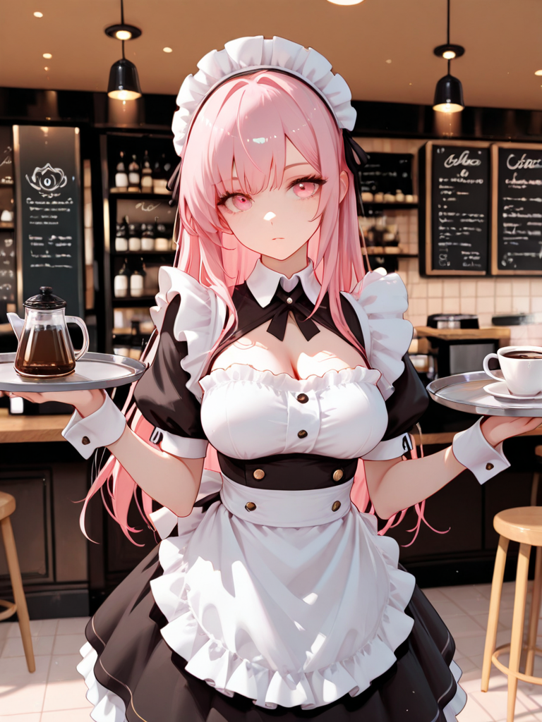 ☕️🍰 — 雨水さんのAIイラスト