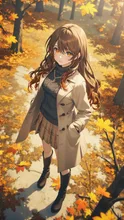 画像生成チャレンジ·秋服コーデ の投稿作品