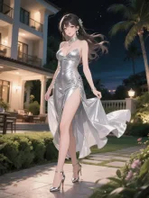 ドレスのすそが揺れる·今宵チャレンジ の投稿作品