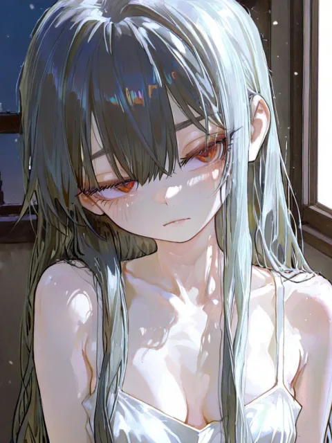 第一ボタンだけ外して下は全部留めた白いシャツ姿の色っぽい成年…