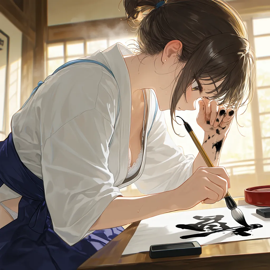 走墨 — えとせとらさんのAIイラスト
