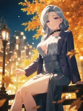 借りた上着·肌寒い夜に の投稿作品