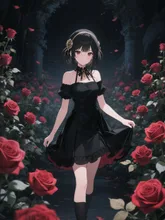 闇に咲く薔薇②